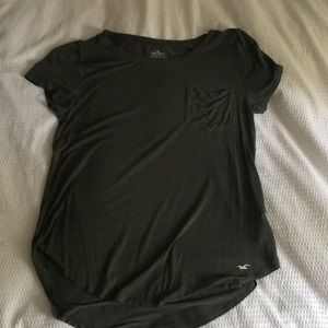 dark green t-shirt